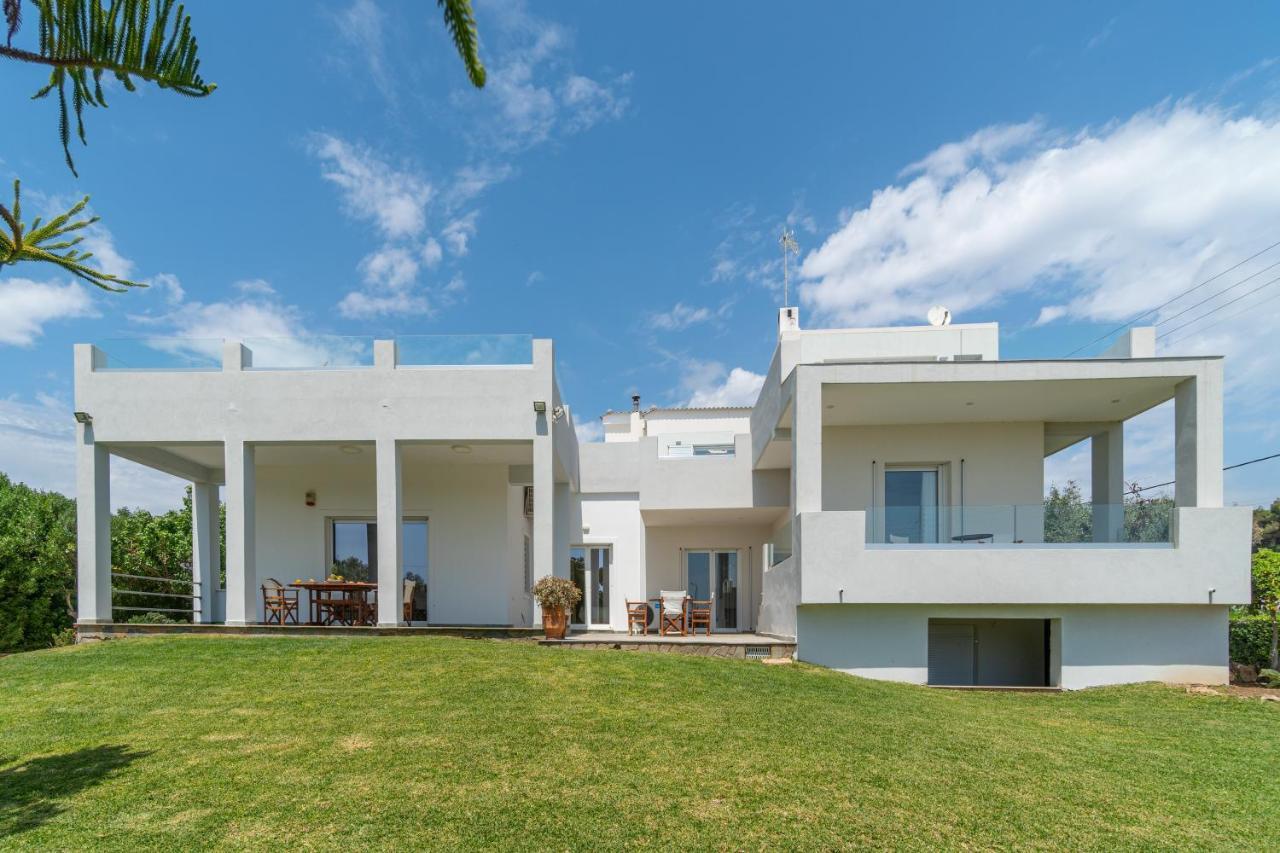 Legrena Beach House Kaap Soenion Buitenkant foto