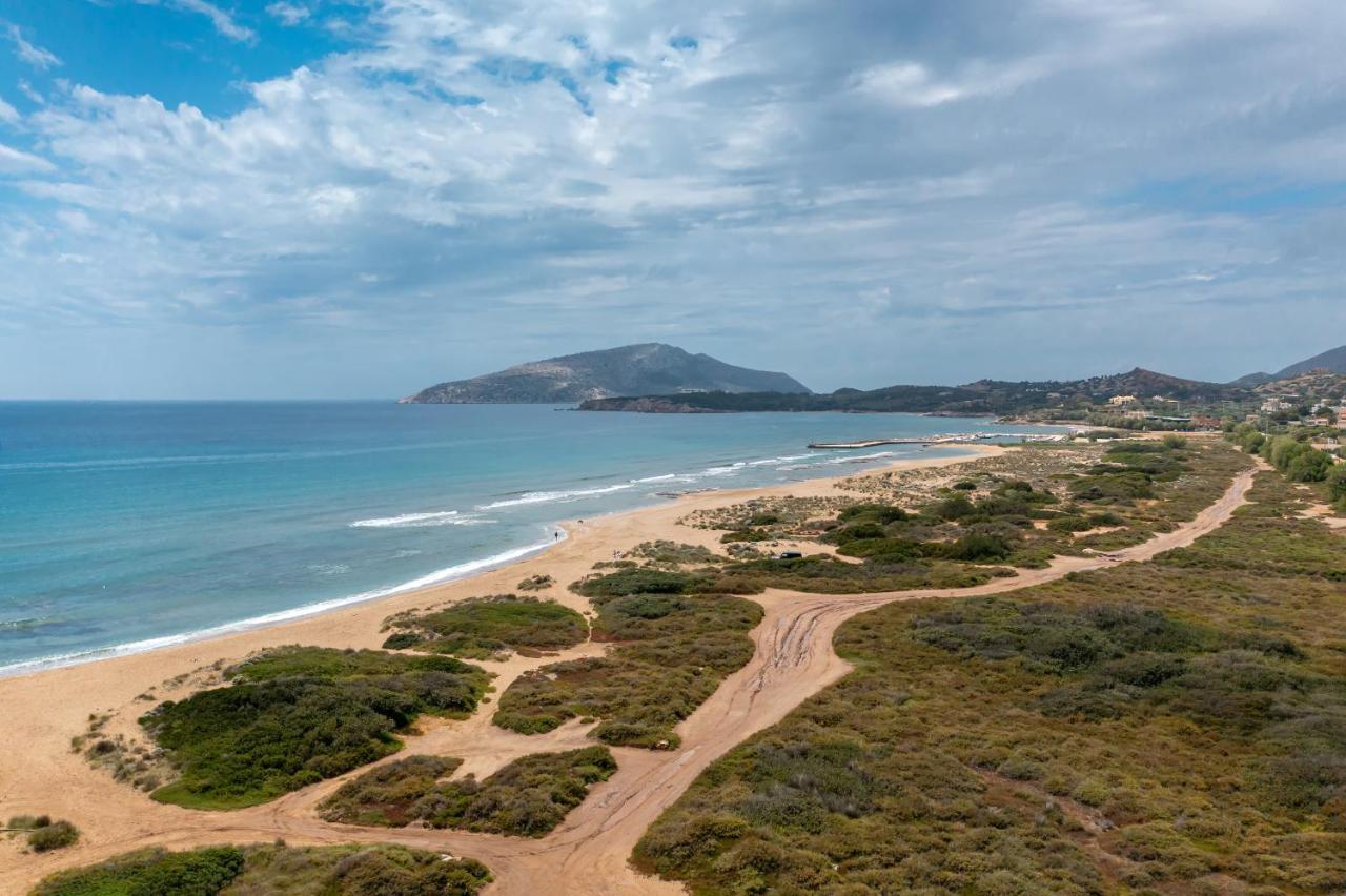 Legrena Beach House Kaap Soenion Buitenkant foto