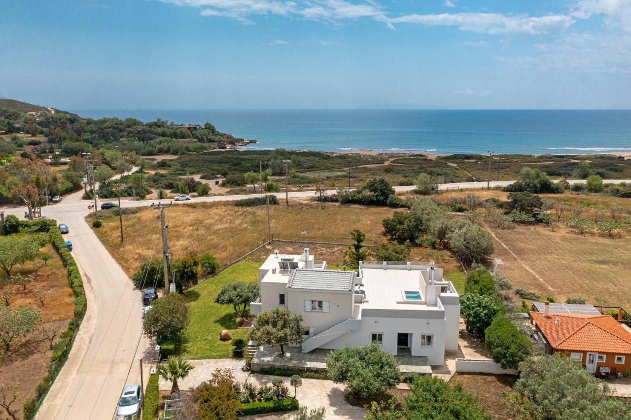 Legrena Beach House Kaap Soenion Buitenkant foto
