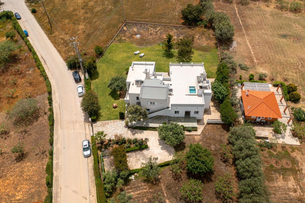 Legrena Beach House Kaap Soenion Buitenkant foto