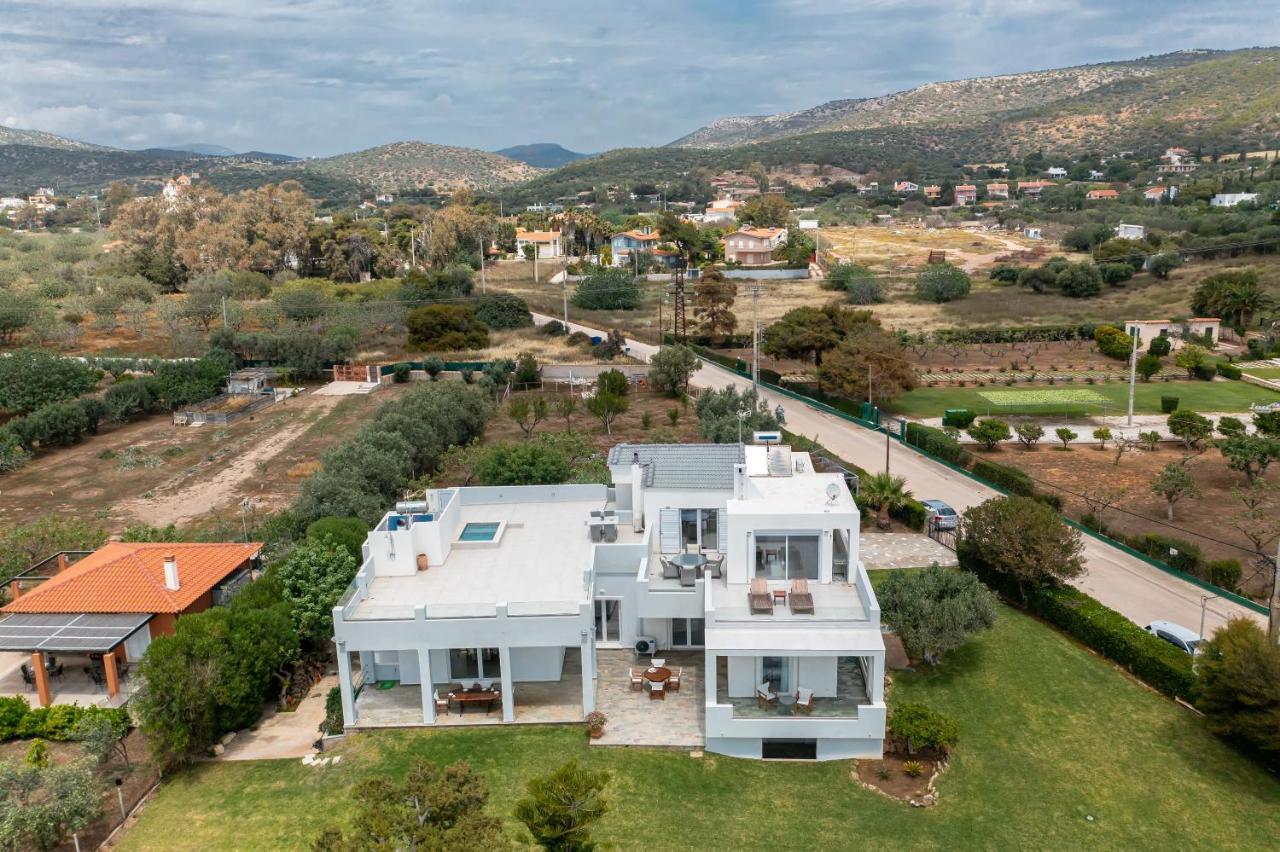 Legrena Beach House Kaap Soenion Buitenkant foto