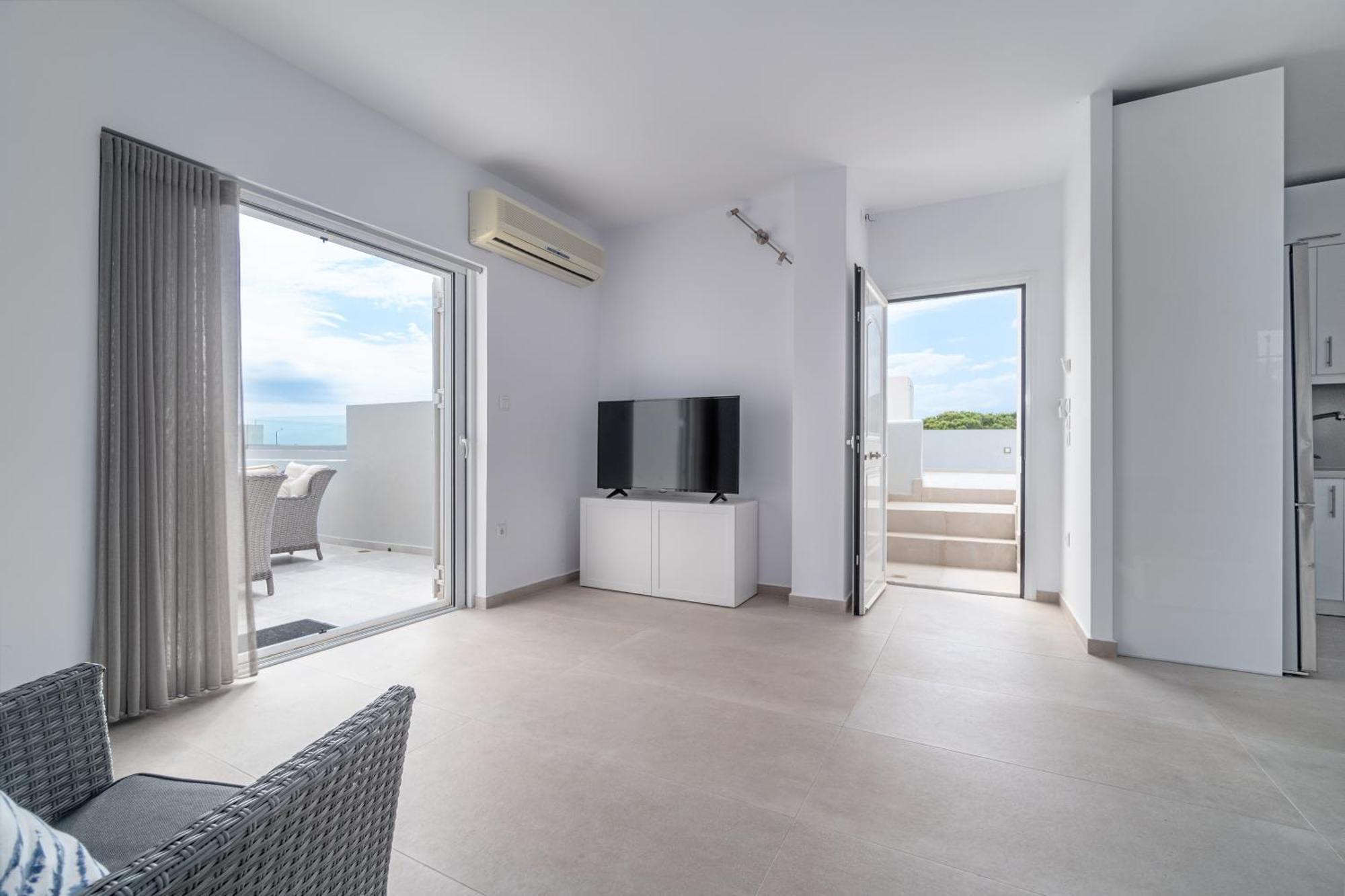 Legrena Beach House Kaap Soenion Kamer foto