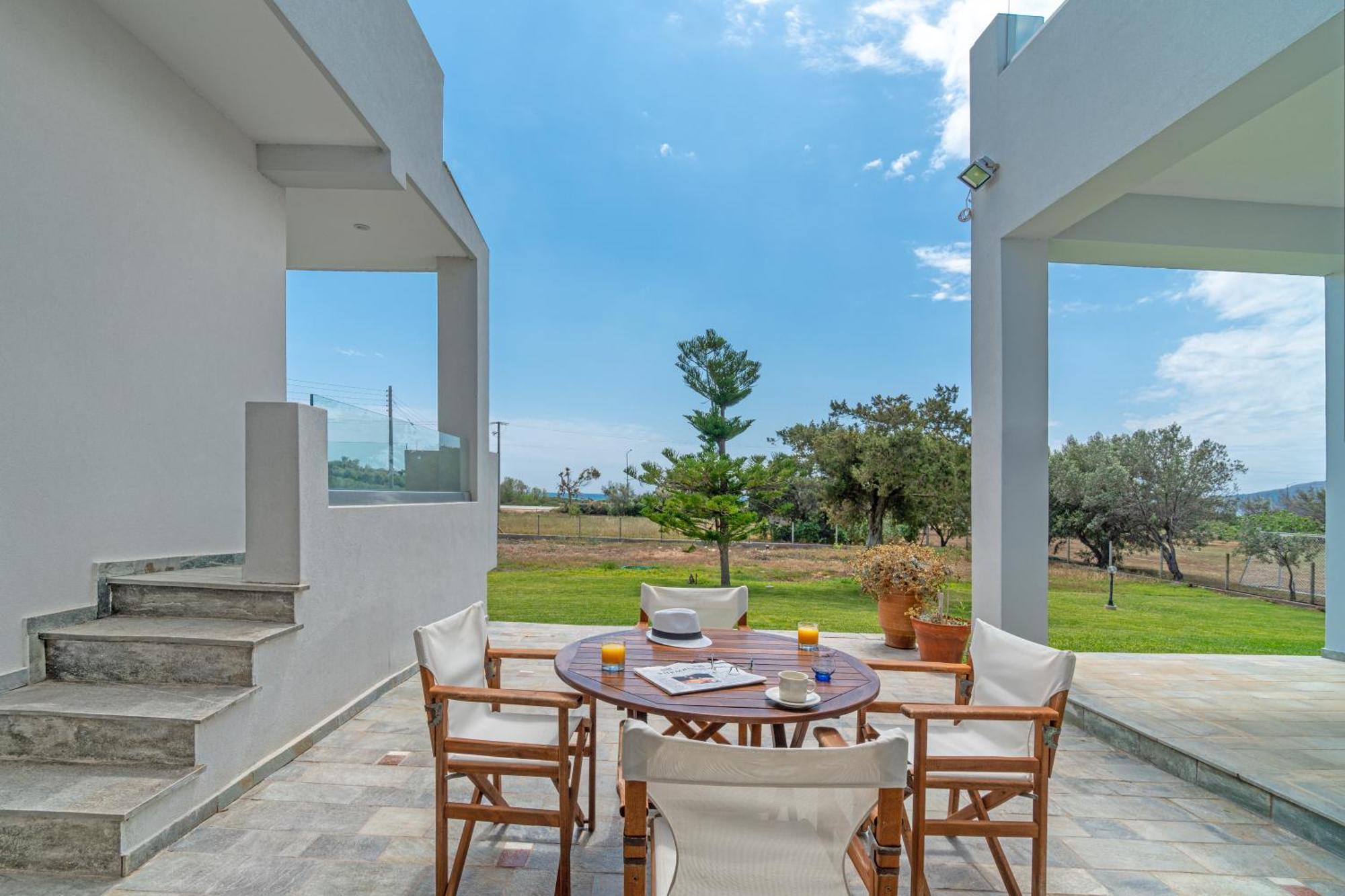 Legrena Beach House Kaap Soenion Kamer foto