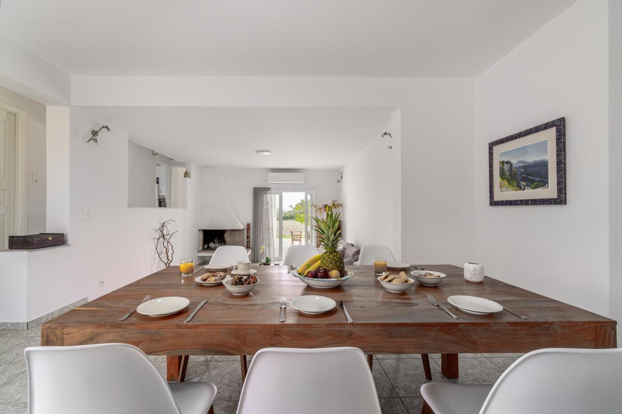 Legrena Beach House Kaap Soenion Kamer foto