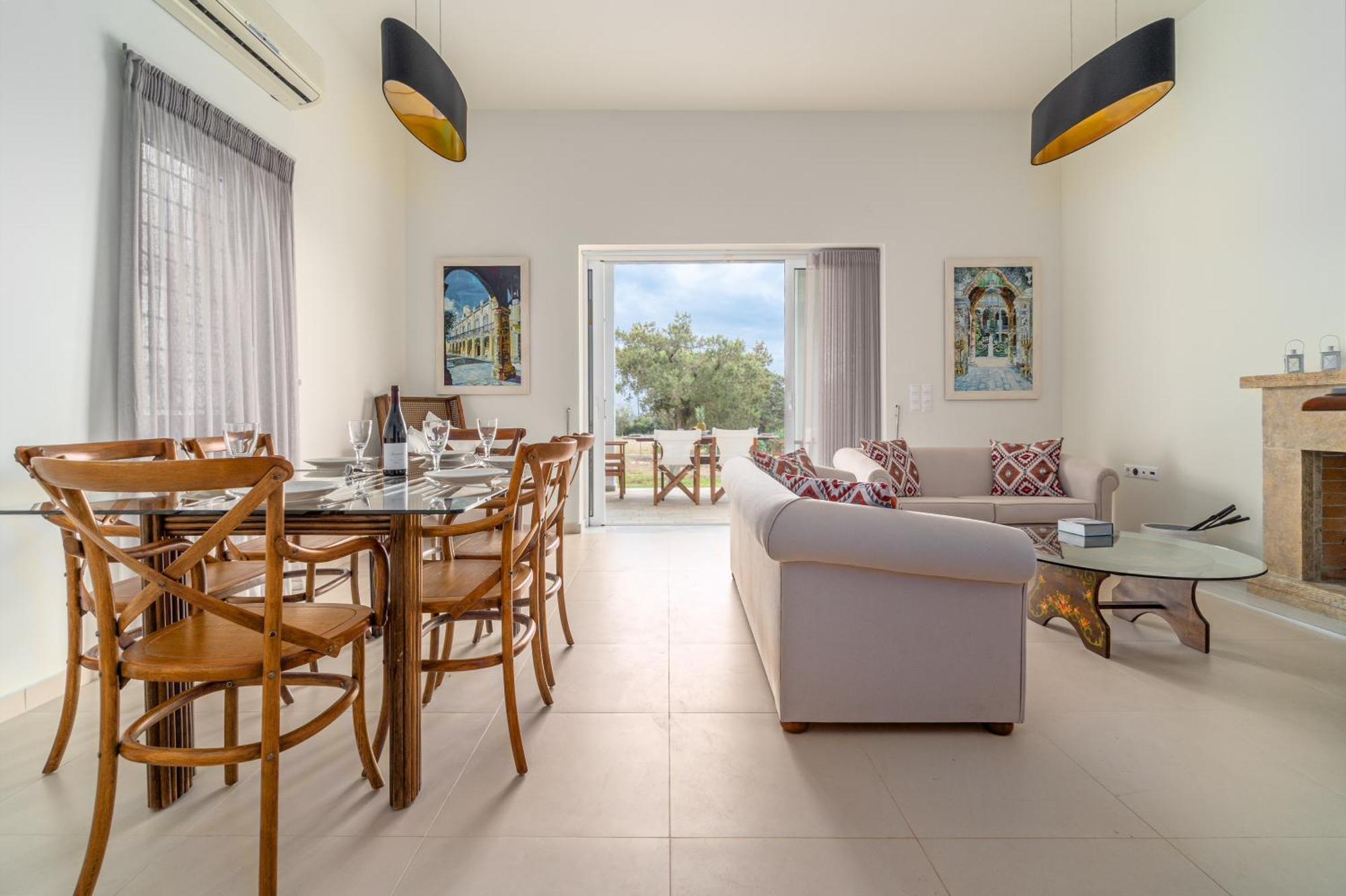 Legrena Beach House Kaap Soenion Kamer foto