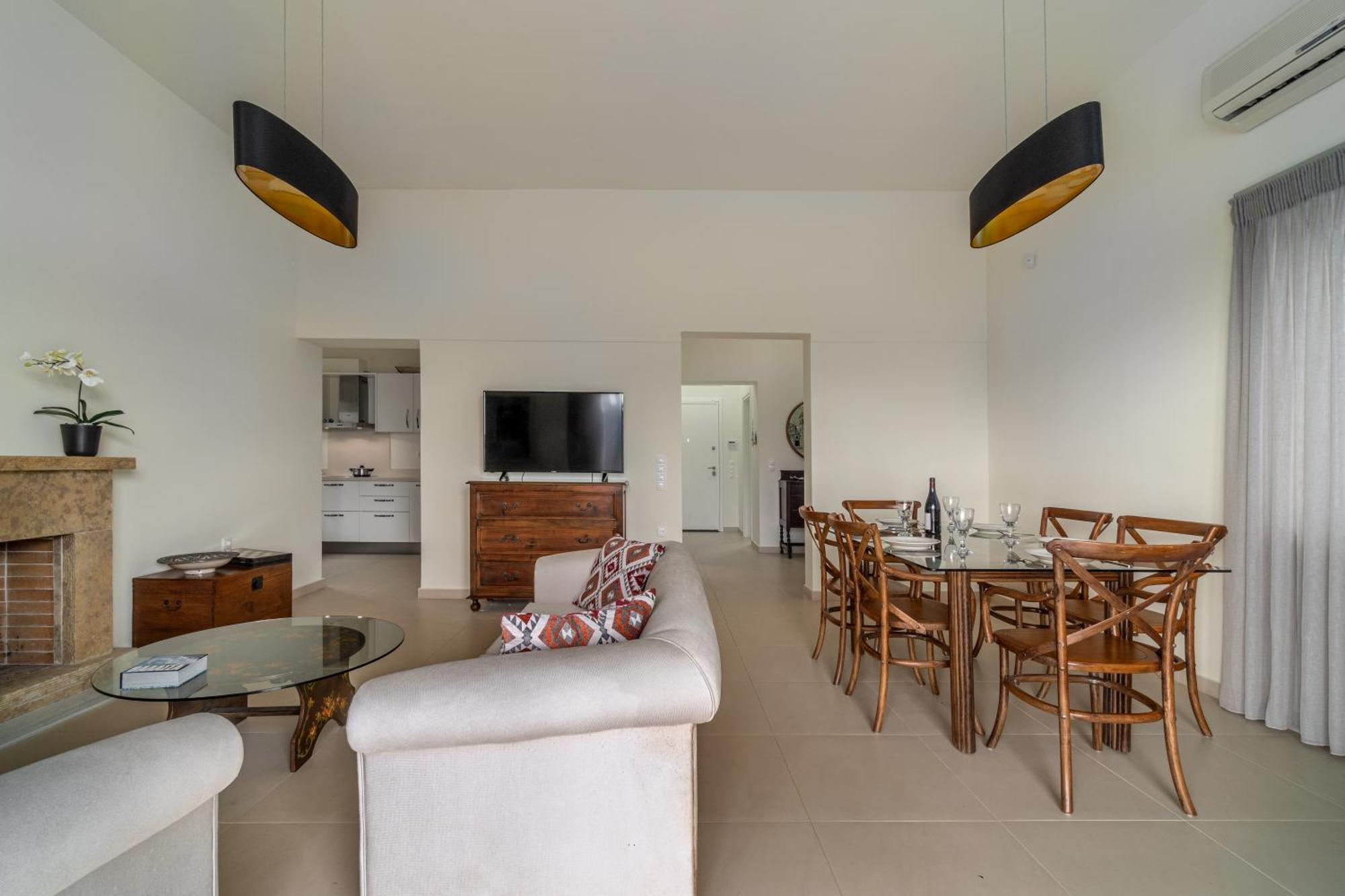 Legrena Beach House Kaap Soenion Kamer foto