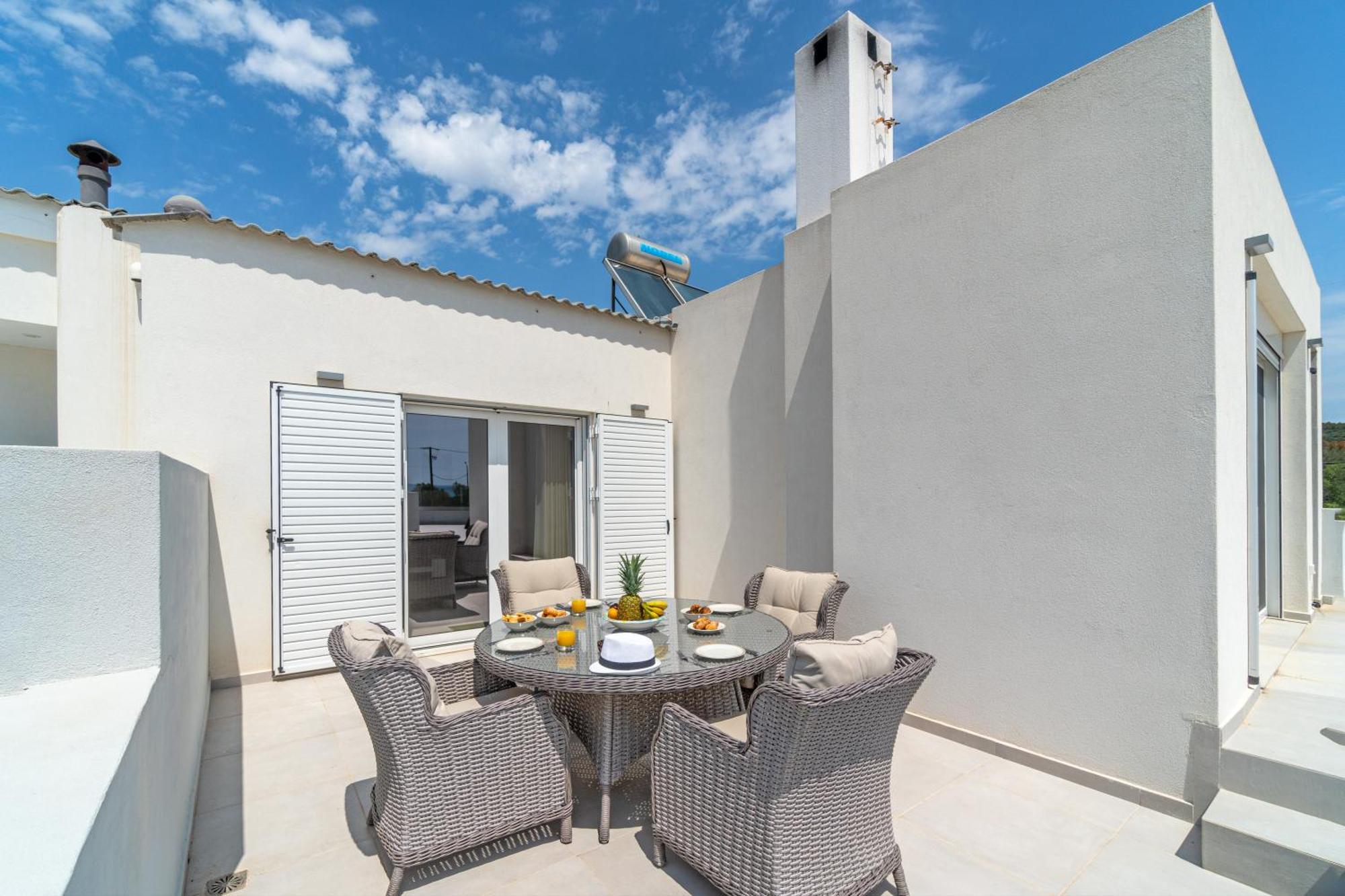 Legrena Beach House Kaap Soenion Kamer foto
