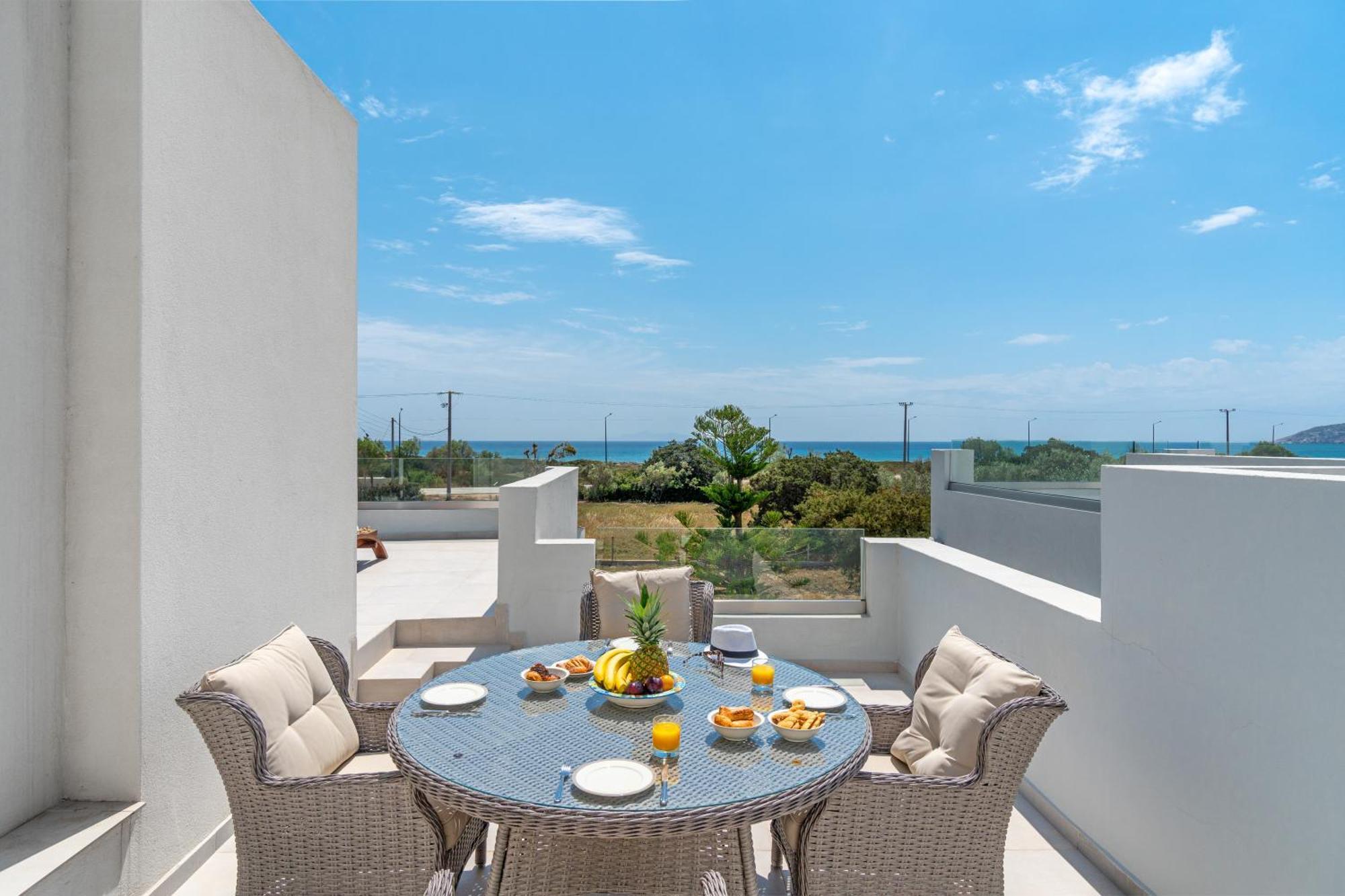 Legrena Beach House Kaap Soenion Kamer foto